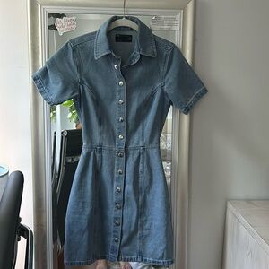 Zara Denim Mini Dress